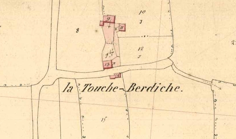 Ecart, la Touche-Berniche (Saint-Aubin-du-Pavail fusionnée en Châteaugiron en 2017)