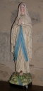 Statue sur socle 2 : Vierge, dite Notre-Dame de Lourdes
