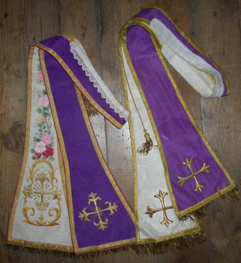 Étole pastorale réversible 1