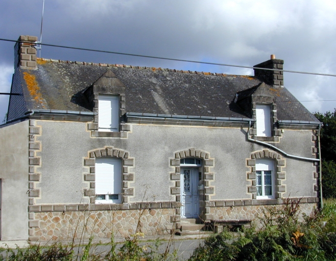 Maison 3, Croix Mario (Bieuzy fusionnée en Pluméliau-Bieuzy en 2019)