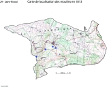 Les moulins de la commune de Saint-Rivoal