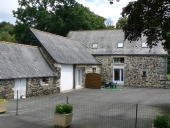 Moulin à farine du Guer, actuellement maison (Mûr-de-Bretagne fusionnée en Guerlédan en 2017)