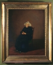 Tableau : Portrait de vieille femme en costume de Dol