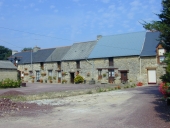 Alignement de trois fermes, la Laudigerais (Maxent)