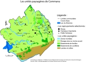 Maisons, fermes et hameaux sur la commune de Commana