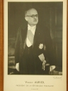 Estampe : Portrait du Président Vincent Auriol