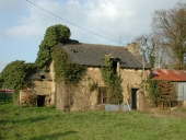 Ferme ruinée, les Basses Tucquenais (Nouvoitou)