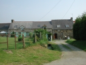 Alignement de maisons, Bourlidou (Combourg)