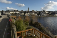 Le bourg de Huelgoat