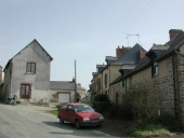 Alignement de maisons, 3-13 rue de l'Abbaye (Nouvoitou)