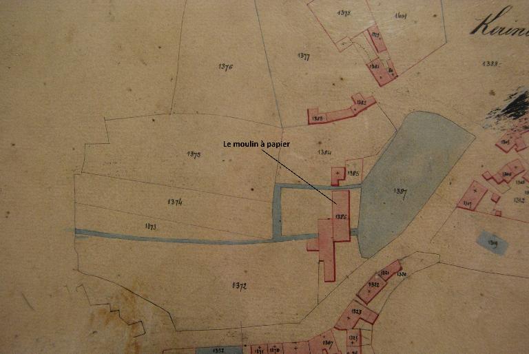 Moulin à papier, Kérinou (Lambézellec)