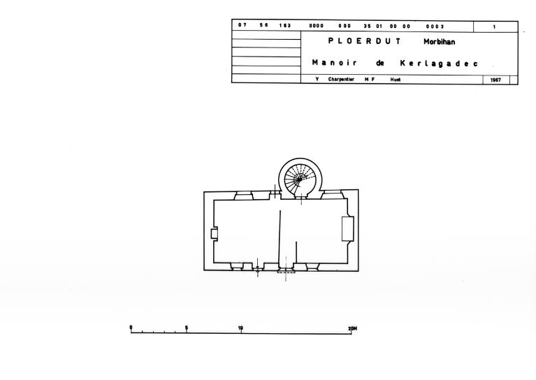 Manoir, Kerlagadec (Ploërdut)