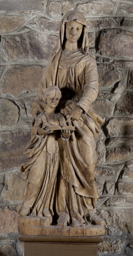 Statue sur culot : Education de la Vierge