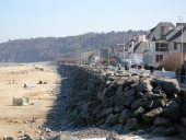 Front de mer : le front de mer 'Les Rosaires' (Plérin-sur-Mer)