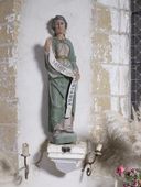 Statue : Sainte Suzanne, chapelle Sainte-Suzanne (Sérent)