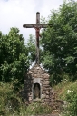 Croix monumentale, la Lande de Lourmel (Mernel)