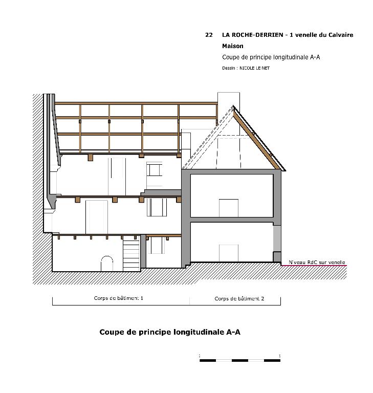 Maison de marchand, 1 venelle du calvaire (La Roche-Derrien fusionnée en La Roche-Jaudy en 2019)