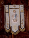 Bannière de procession : Immaculée Conception