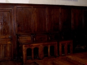 Lambris de demi-revêtement ; stalles (9)