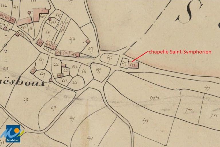 Chapelle Saint-Symphorien, Couësboux (Sérent)