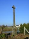 Croix de chemin, la Prée de l'Eguillon, près du Bas du Bourg (Cuguen)
