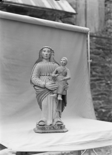 Statue : Sainte Anne et la Vierge