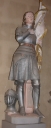 Statue : sainte Jeanne d'Arc