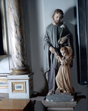 Statue (petite nature) : saint Joseph