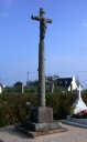 Croix de cimetière, rue de Kerieg (Trélévern)