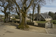 Église paroissiale Notre-Dame (Locmaria-Berrien fusionnée en Poullaouen en 2019)