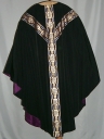 Ornement noir 7 : chasuble