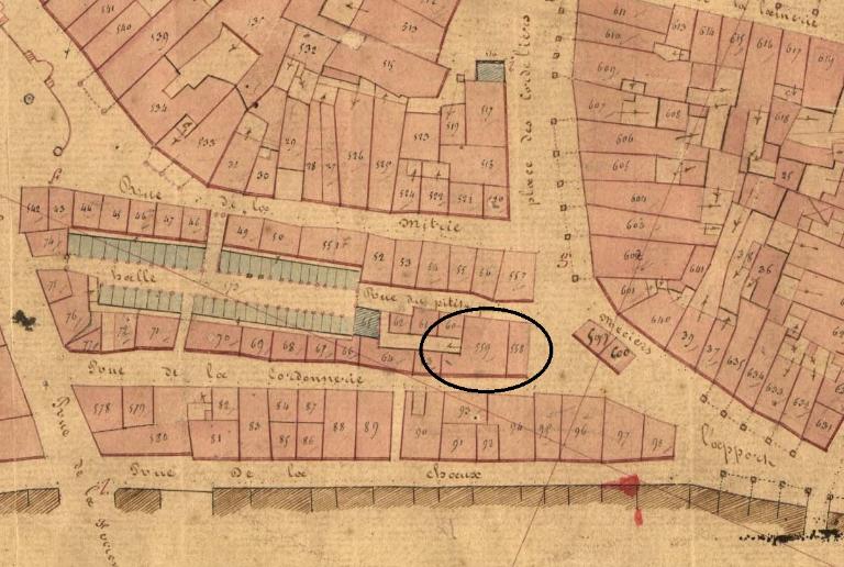 Maison dite de la Mère Pourcel, 3 place des Merciers (Dinan)