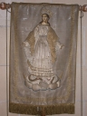 Bannière de procession : Immaculée conception, Ange gardien