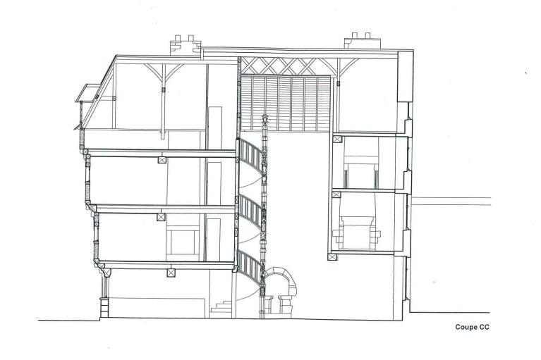 Maison de marchand dite maison Saint-Pierre, 14 rue La Chalotais (Tréguier)