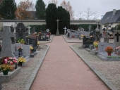 Cimetière, rue de la Mairie (La Chapelle-des-Fougeretz)