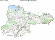 Les ponts de la commune de Loqueffret