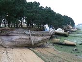 Cimetière de bateaux de Kernevel (Larmor-Plage)