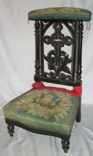 Ensemble de 2 prie-Dieu