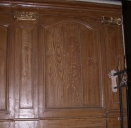 Lambris de revêtement de la chapelle des fonts baptismaux