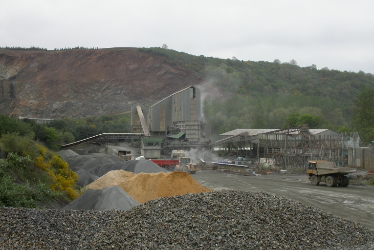 Carrière de gneiss de Persas (Plérin-sur-Mer)