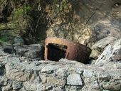 Poste d'observation dit Tobrouk de type Vf 67 équipé d'une tourelle de char Pz. T. FT17 (Char Renault FT-17), Lavillo (Cléder)