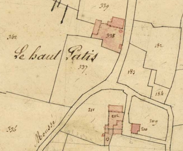 Ecart, le Haut-Pâtis (Moussé)