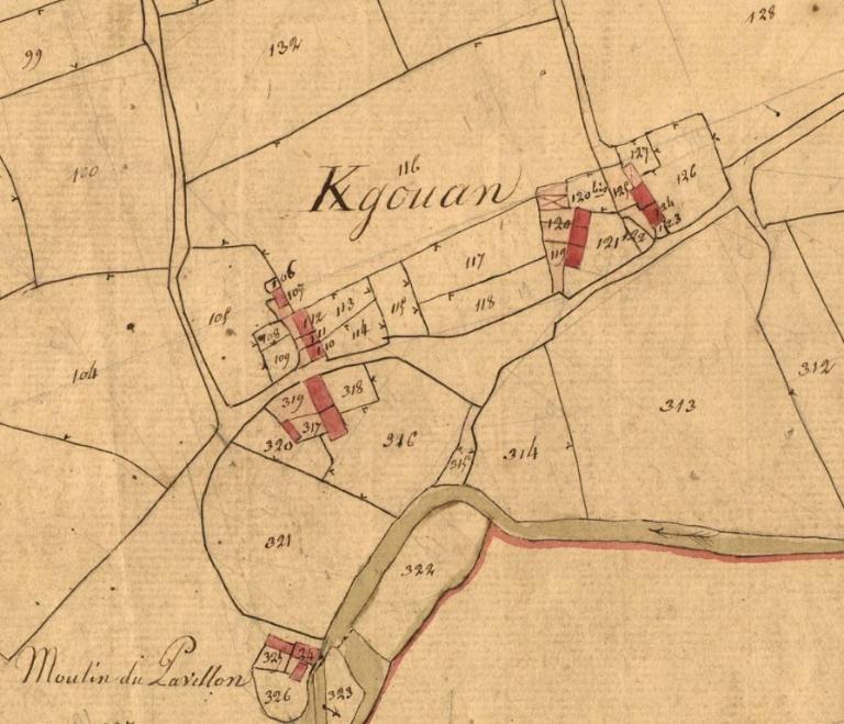 Ferme-blanchisserie, Kergouhan (Le Quillio)