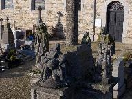 Calvaire du cimetière (Pommerit-Jaudy fusionnée en La Roche-Jaudy en 2019)