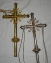 Paire de Croix de procession