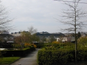 Lotissement de jardins familiaux, rue Eugène-Pottier (Rennes)