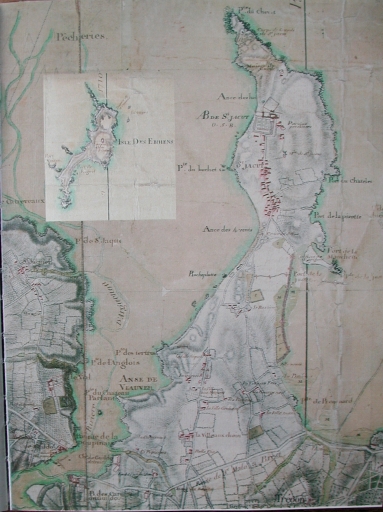 Cartes des noms de lieux du domaine maritime jaguen