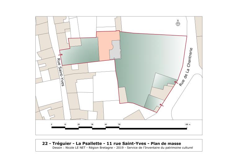 Demeure dite La Psalette, 11 rue Saint-Yves (Tréguier)