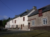 Fermes, 1er alignement de trois logis, le Gros Chêne (Longaulnay)