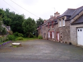 Alignement de maisons, la Roichais (Pleurtuit)
